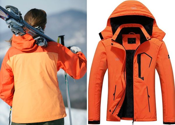 Orange You Glad You Chose an Orange Ski Jacket? Stand out with these 5 amazing options and Protect Yourself From the Elements!